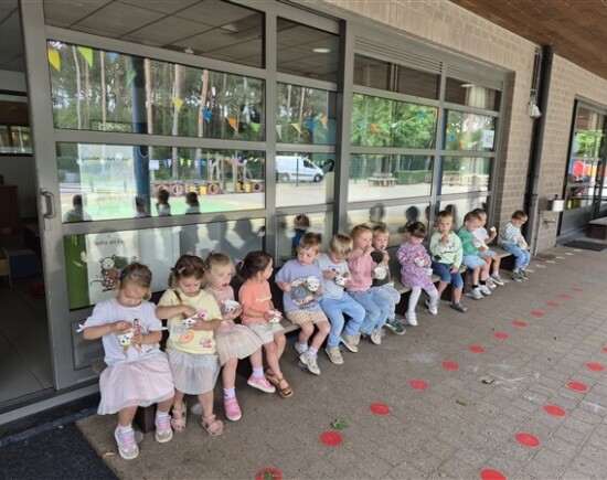 eerste schooldag: ijsjes