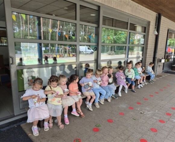 eerste schooldag: ijsjes